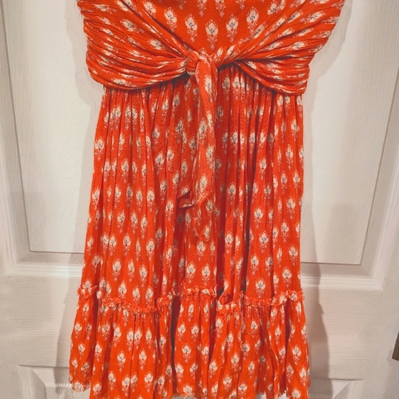 Free People Dresses & Skirts - Free people mini dress strapless with smocking
